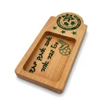 צלחת \ קערת הגשה מעוצבת ומיוחדת -דגם מכבי חיפה 3