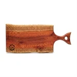 קרש חיתוך והגשה מדהים ביופיו עשוי מאקליפטוס טבעי