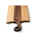 קרש חיתוך מעוצב ויוקרתי משני סוגי עץ 2