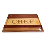 קרש חיתוך מיוחד המורכב מכמה סוגי עץ קשה