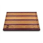 קרש חיתוך מעוצב פסים ממגוון עצים