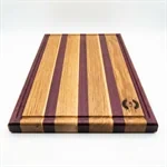 קרש חיתוך מעוצב פסים ממגוון עצים 2