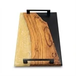 מגש הגשה יוקרתי משולב עץ זיץ ואפקוסי