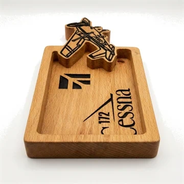 צלוחית פיצוחים בדגם סצנה