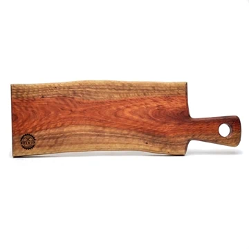 קרש חיתוך מעוצב עשוי מאקליפטוס ידית בצד